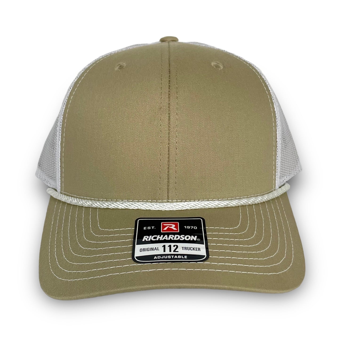 Khaki/White Snapback - Whiskey Road Hat Company