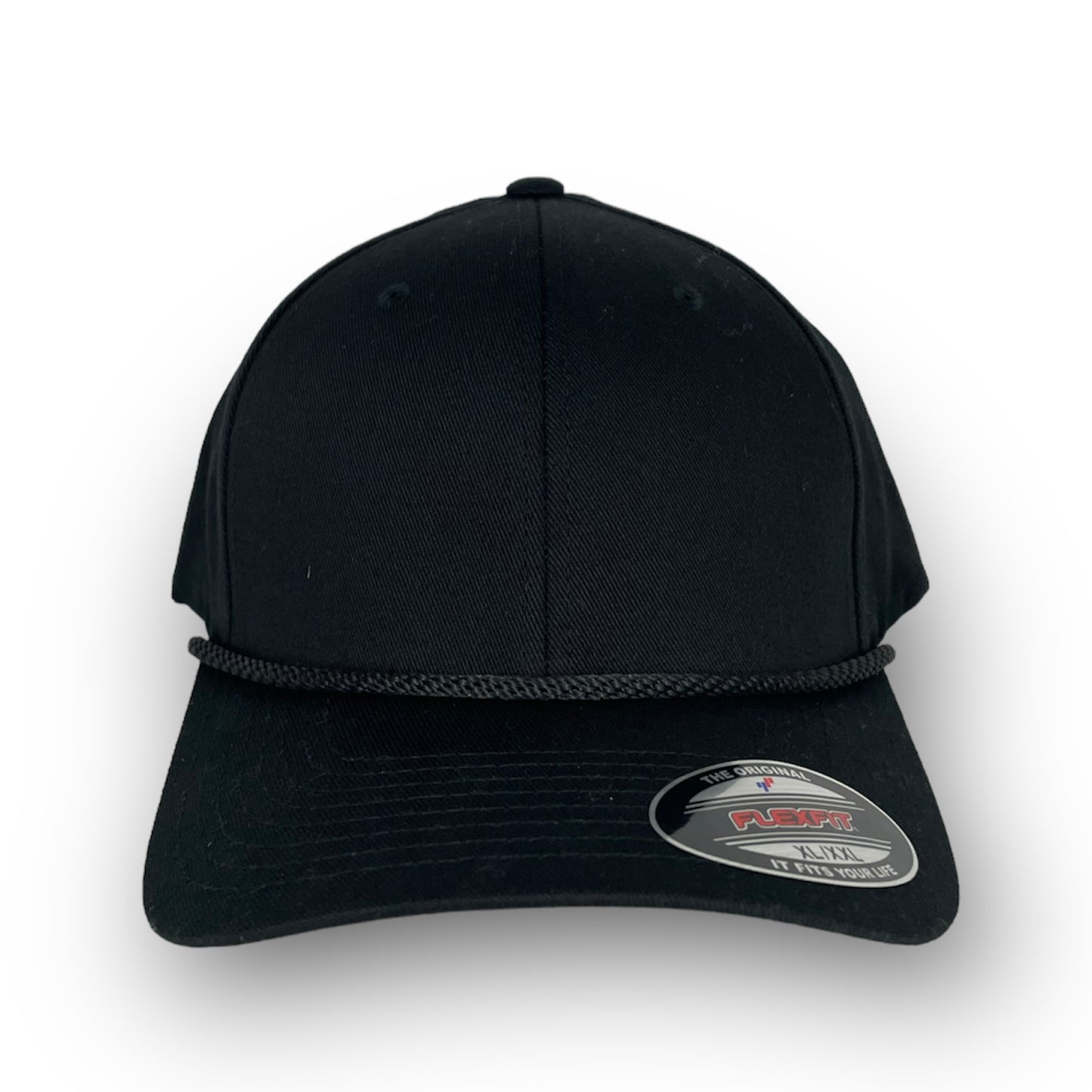 Black XL/XXL Flexfit - Whiskey Road Hat Company