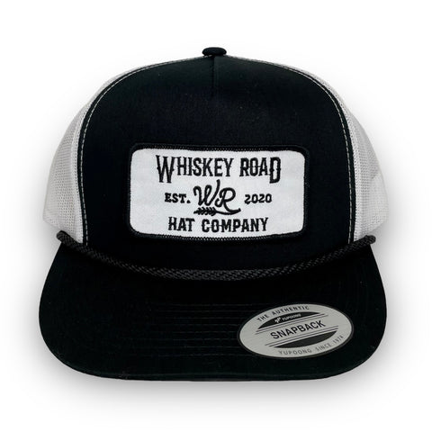 WR Outlaw - Black/White Trucker Hat
