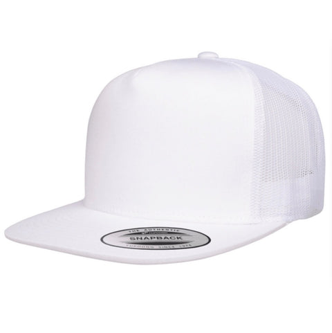 White Trucker Hat