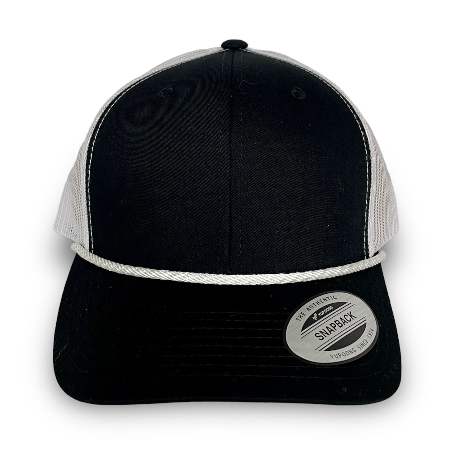 Black/White Snapback - Whiskey Road Hat Company