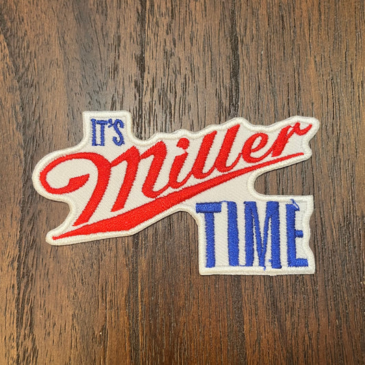 It’s Miller Time Patch - Whiskey Road Hat Company