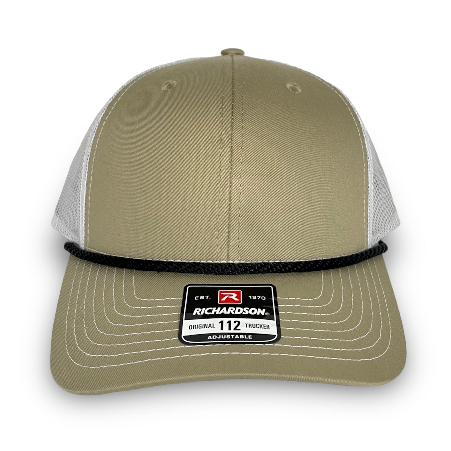 Khaki/White Snapback - Whiskey Road Hat Company