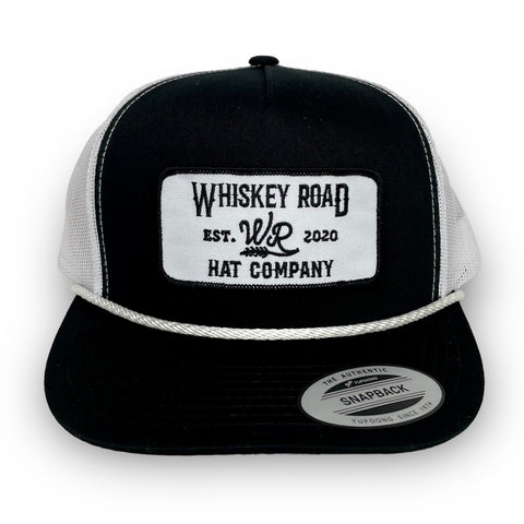 WR Outlaw - Black/White Trucker hat