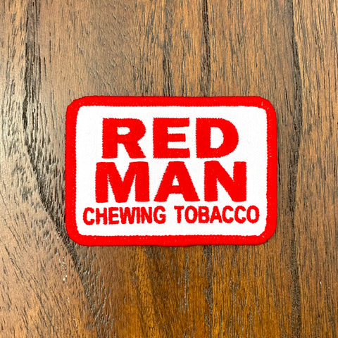 Red Man Vintage Patch