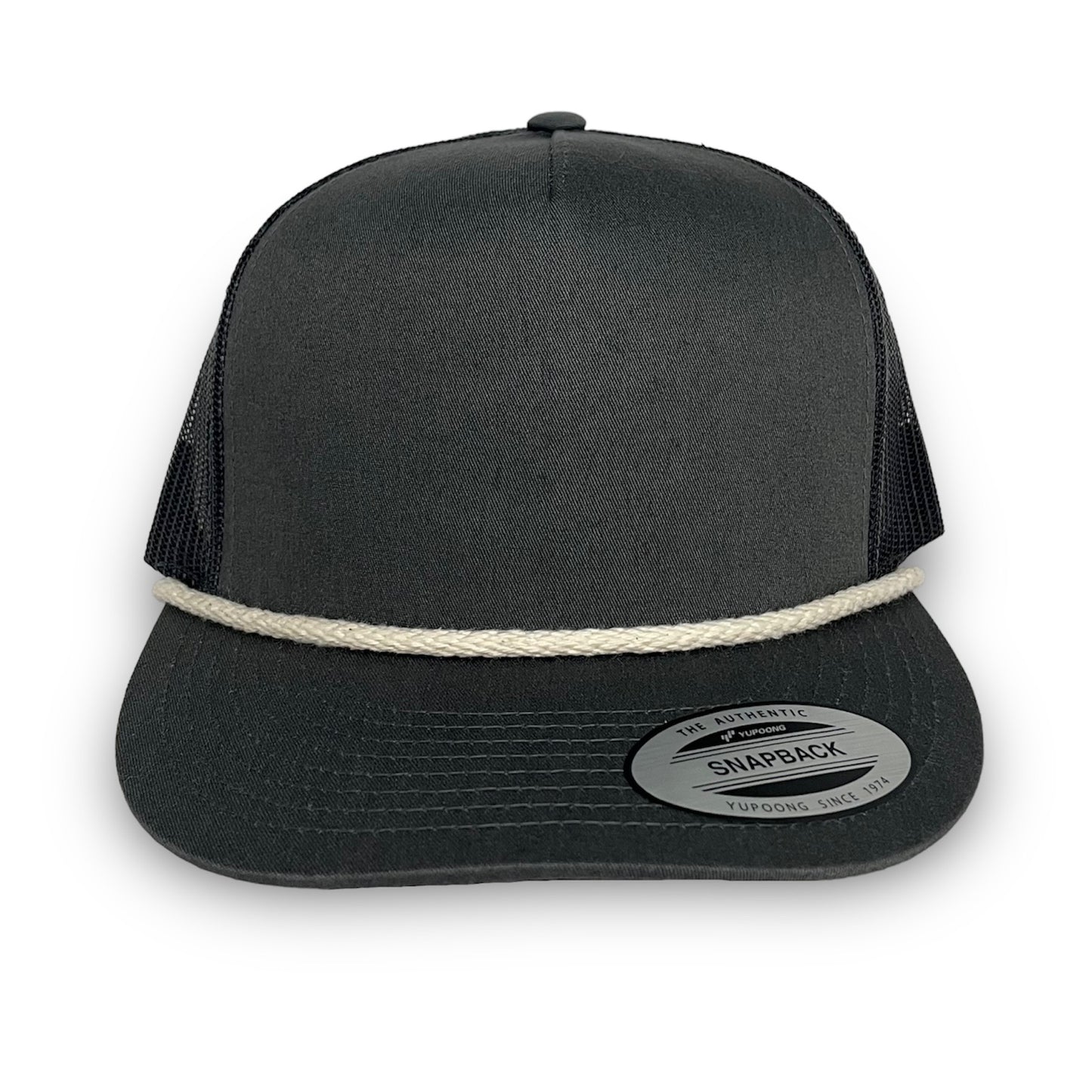 Charcoal Trucker Hat - Whiskey Road Hat Company